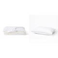 Tuft & Needle Mattress Protector + 2 Down Alternative Pillows