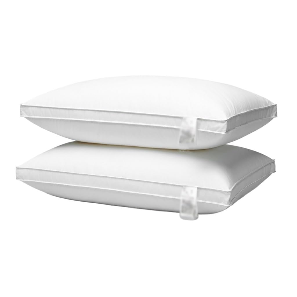 CGTENBS Cotton Hotel-Style Bed Pillows for Home Use