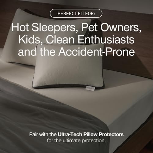 Coop Home Goods Waterproof Mattress & Pillow Protector Bundle