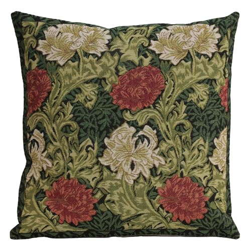 William Morris Peacock & Dragon Tapestry Pillow Cover