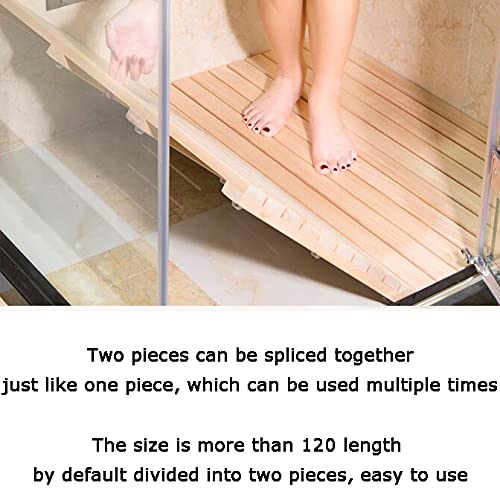 Red Cedar Non-Slip Spa Bath & Shower Mat 60x90cm