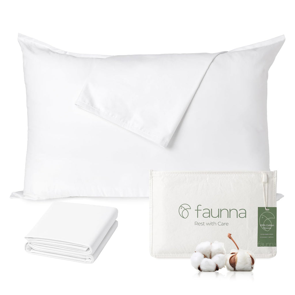 FAUNNA Cotton Bed Bug & Dust Mite King Protector Set