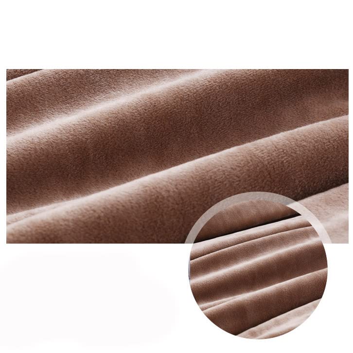 Thick Crystal Velvet Quilted Bedspread Bedding Set