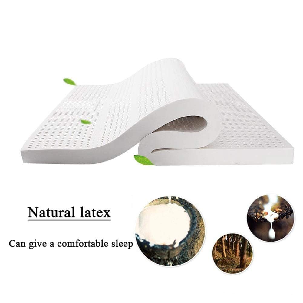 Natural Latex 3-Inch Ventilated Memory Foam Mattress Topper