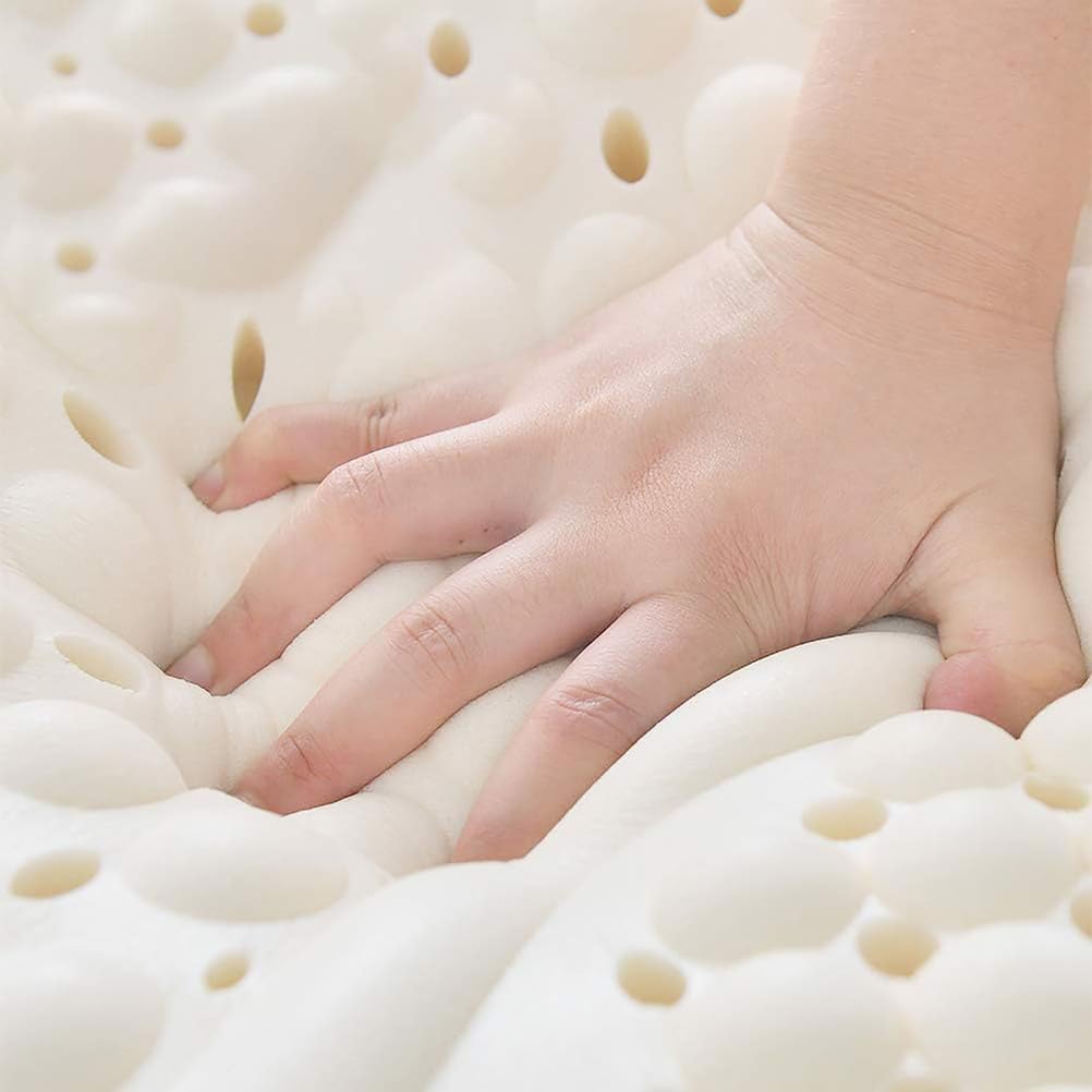Natural Latex 3-Inch Ventilated Memory Foam Mattress Topper