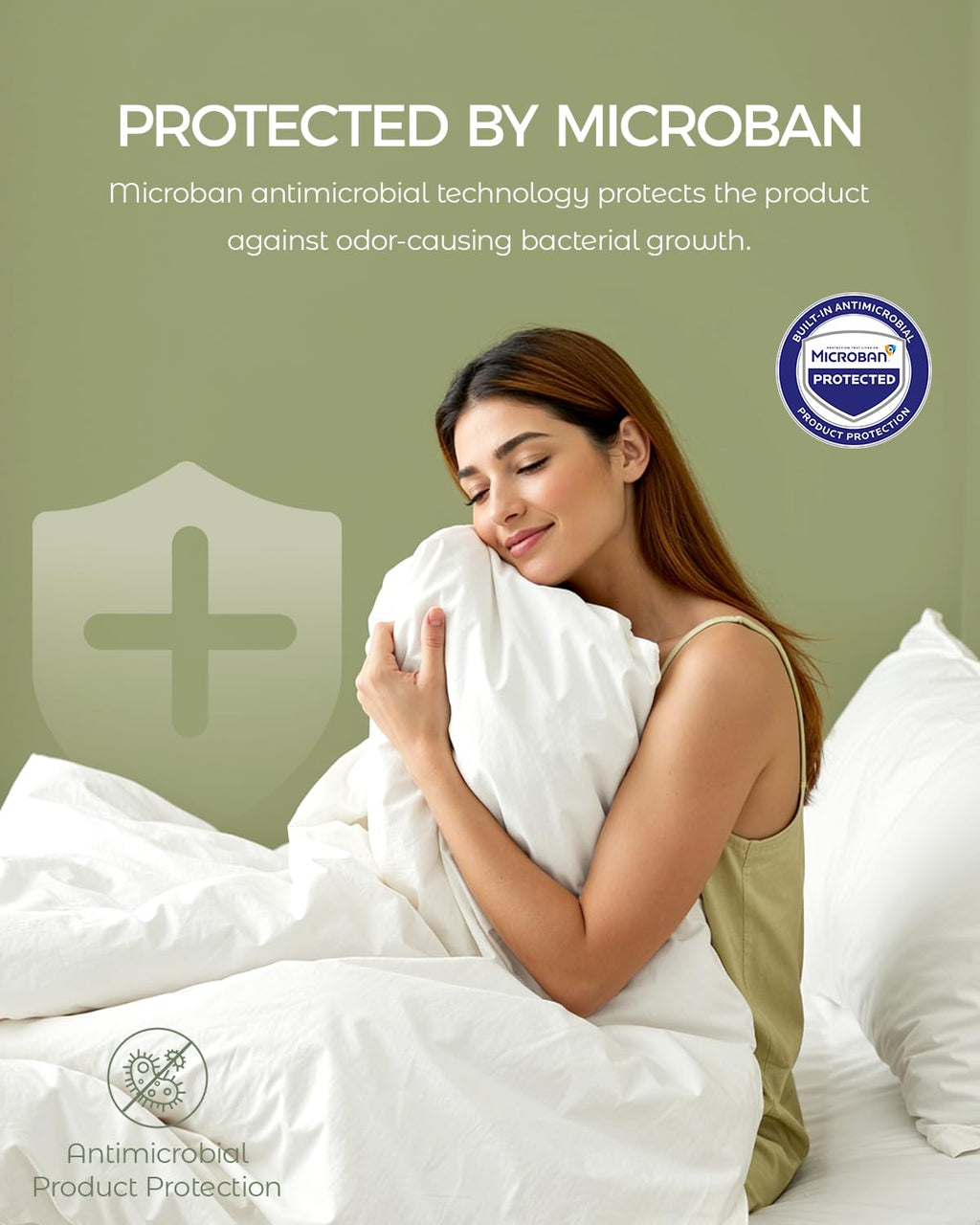FAUNNA Cotton Bed Bug & Dust Mite Queen Protector Set