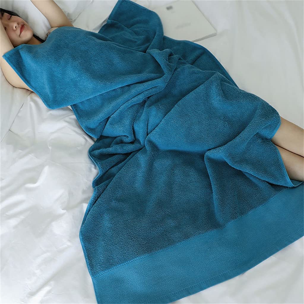 2-Piece Oversized Pure Cotton Thick Bath Towel Set