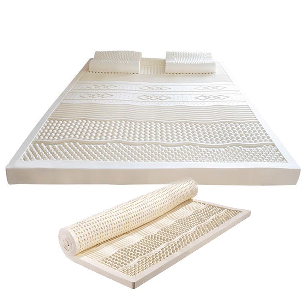 Natural Latex 3-Inch Breathable Mattress Topper 135x190cm