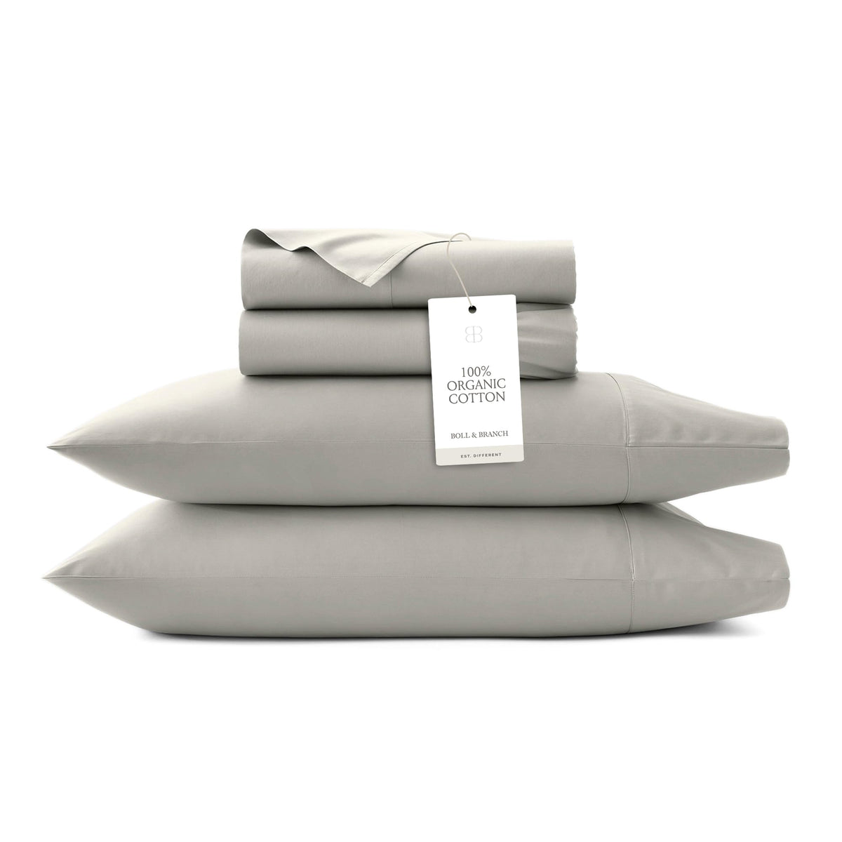 Boll & Branch Organic Cotton Percale Cooling Sheet Set