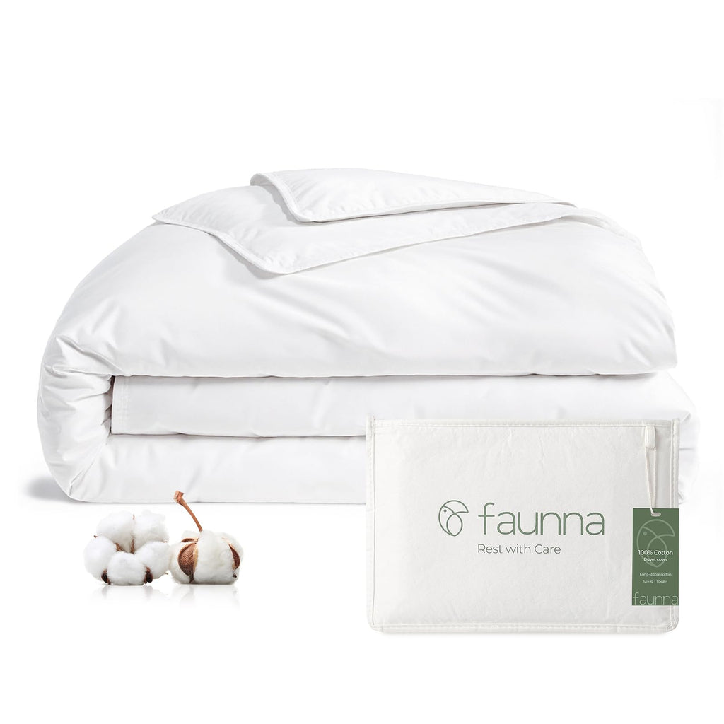 FAUNNA Cotton Bed Bug & Dust Mite King Protector Set