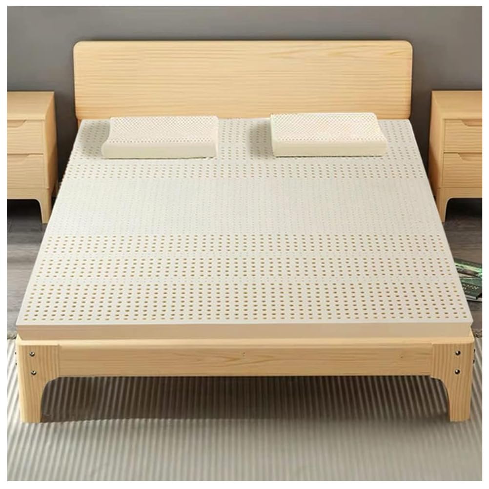 Natural Latex 3-Inch Ventilated Memory Foam Mattress Topper