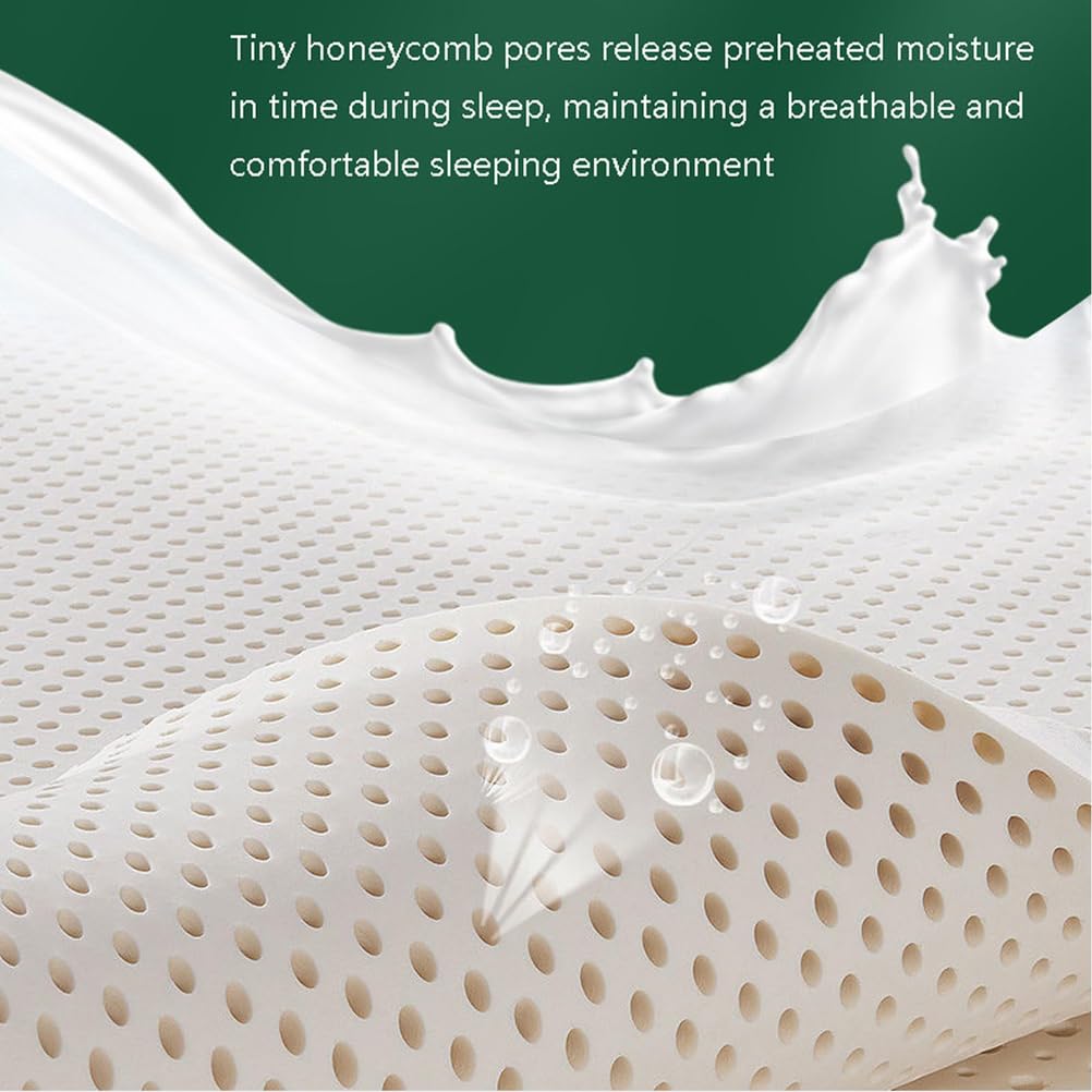 Full Size Premium Natural Latex Mattress Topper
