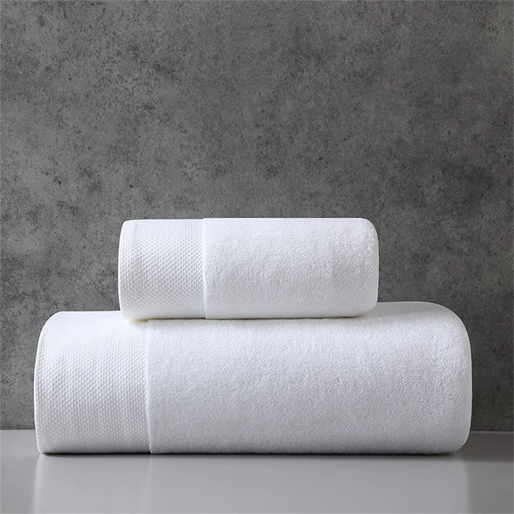 2-Piece Oversized Pure Cotton Thick Bath Towel Set
