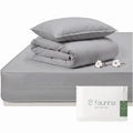 2-Pack Pillow Protectors & Twin XL Mattress and Duvet Set