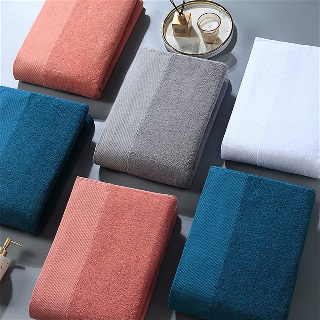 2-Piece Oversized Pure Cotton Thick Bath Towel Set