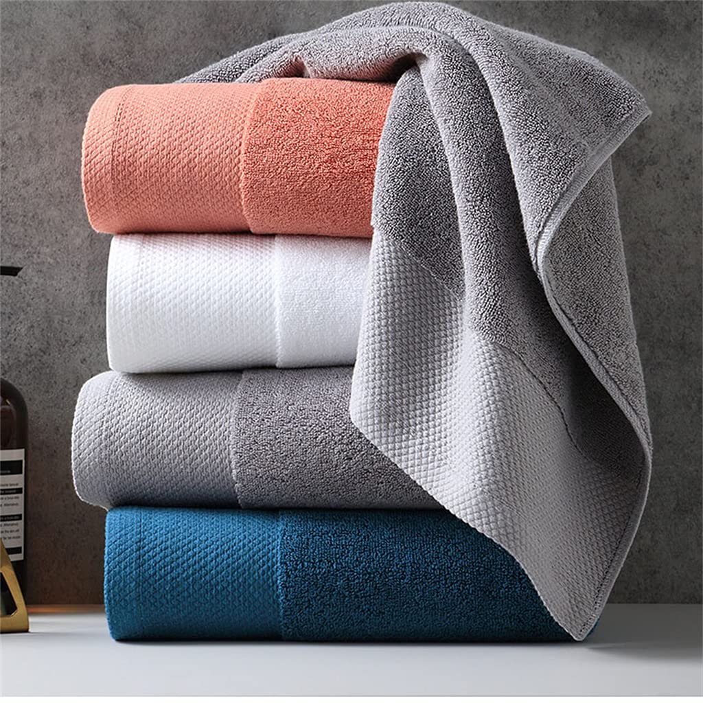 2-Piece Oversized Pure Cotton Thick Bath Towel Set