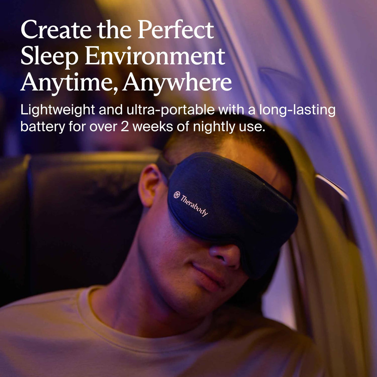 Therabody Theragun Blackout Vibrating Sleep Mask