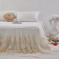 Brandream Romantic Lace Queen Bed Skirt with 18-Inch Drop