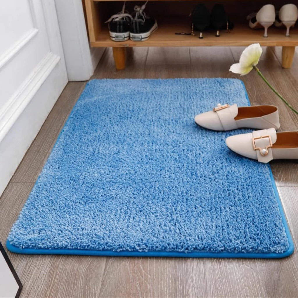 Insun Fluffy Non-Slip Absorbent Bathroom Rug