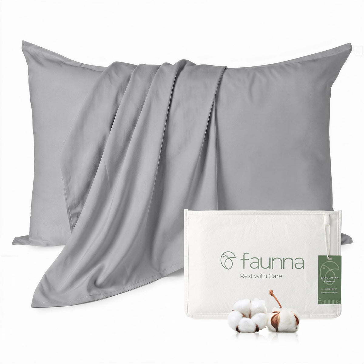 2-Pack Pillow Protectors & Twin XL Mattress and Duvet Set