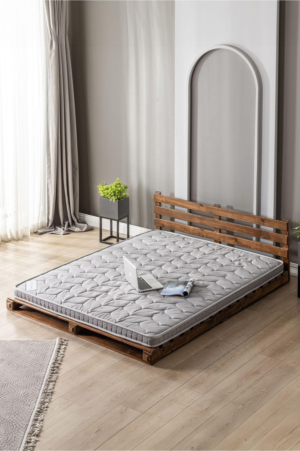 SODEF Ice Berg Cooling Orthopedic Mattress Topper 47x79-Inch