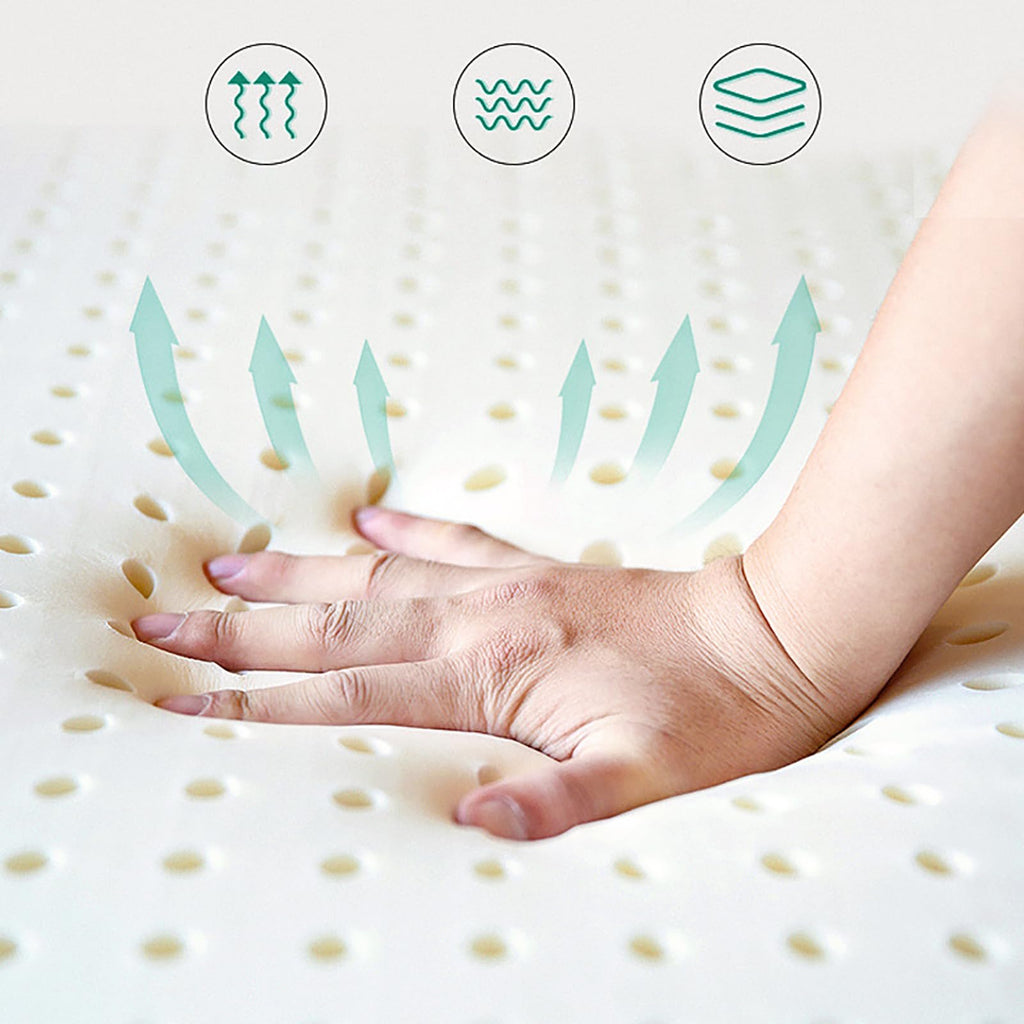 This Nic 3-Inch Natural Latex Mattress Topper 120x190cm