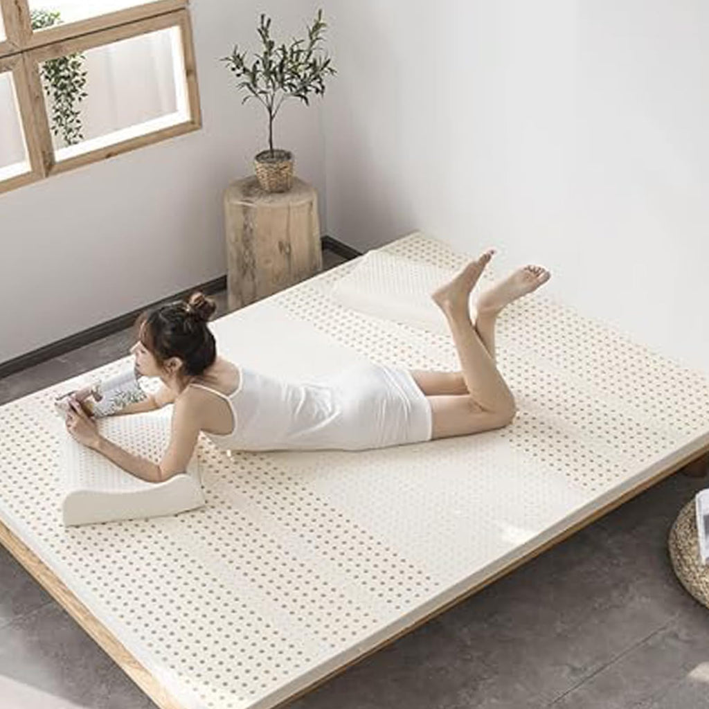 Organic Latex 4-Inch Dual-Sided Queen Mattress Topper