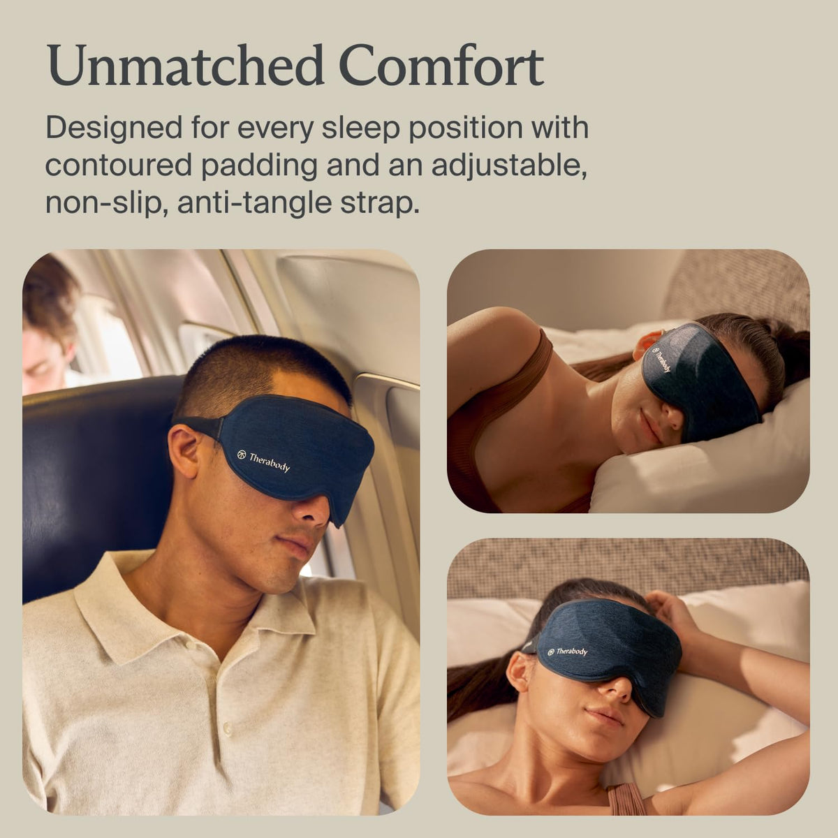 Therabody Theragun Blackout Vibrating Sleep Mask