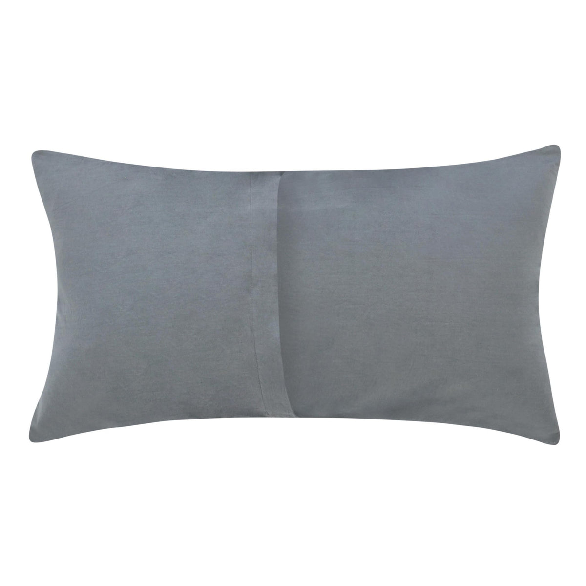 Benjara CAE Belgian Linen King Lumbar Pillow Sham 20x36