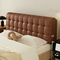 XFYGQTOM Large Upholstered Headboard Reading Wedge Pillow