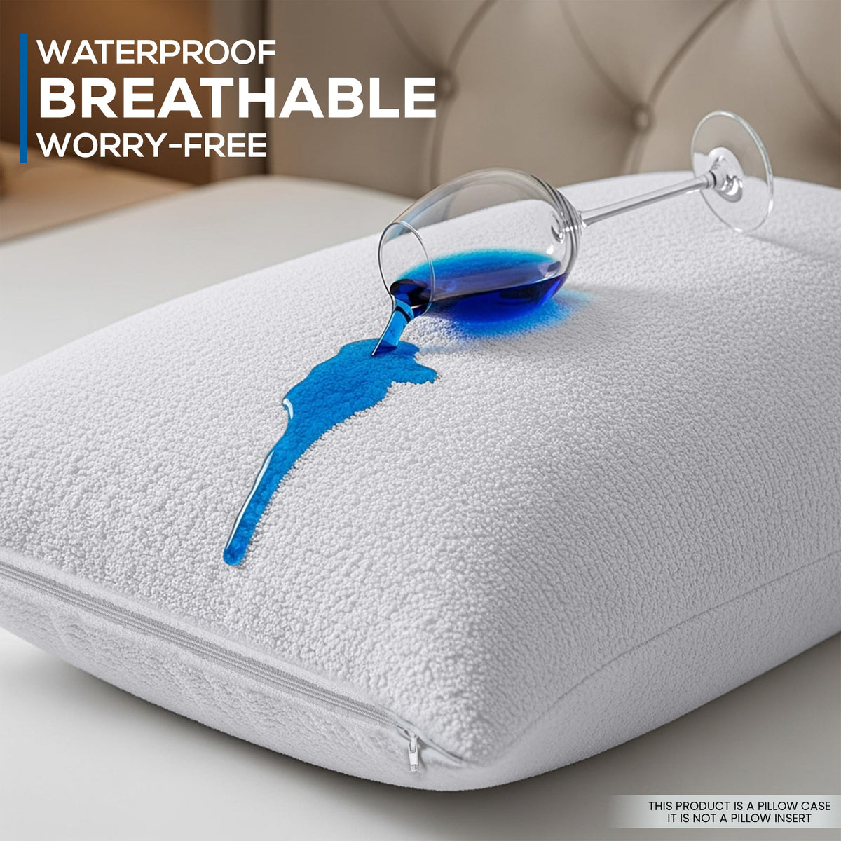pillowprotector Premium Pillow Protector Cover for Everyday Bedding Use