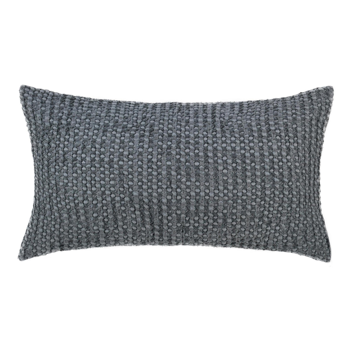 Benjara CAE Belgian Linen King Lumbar Pillow Sham 20x36