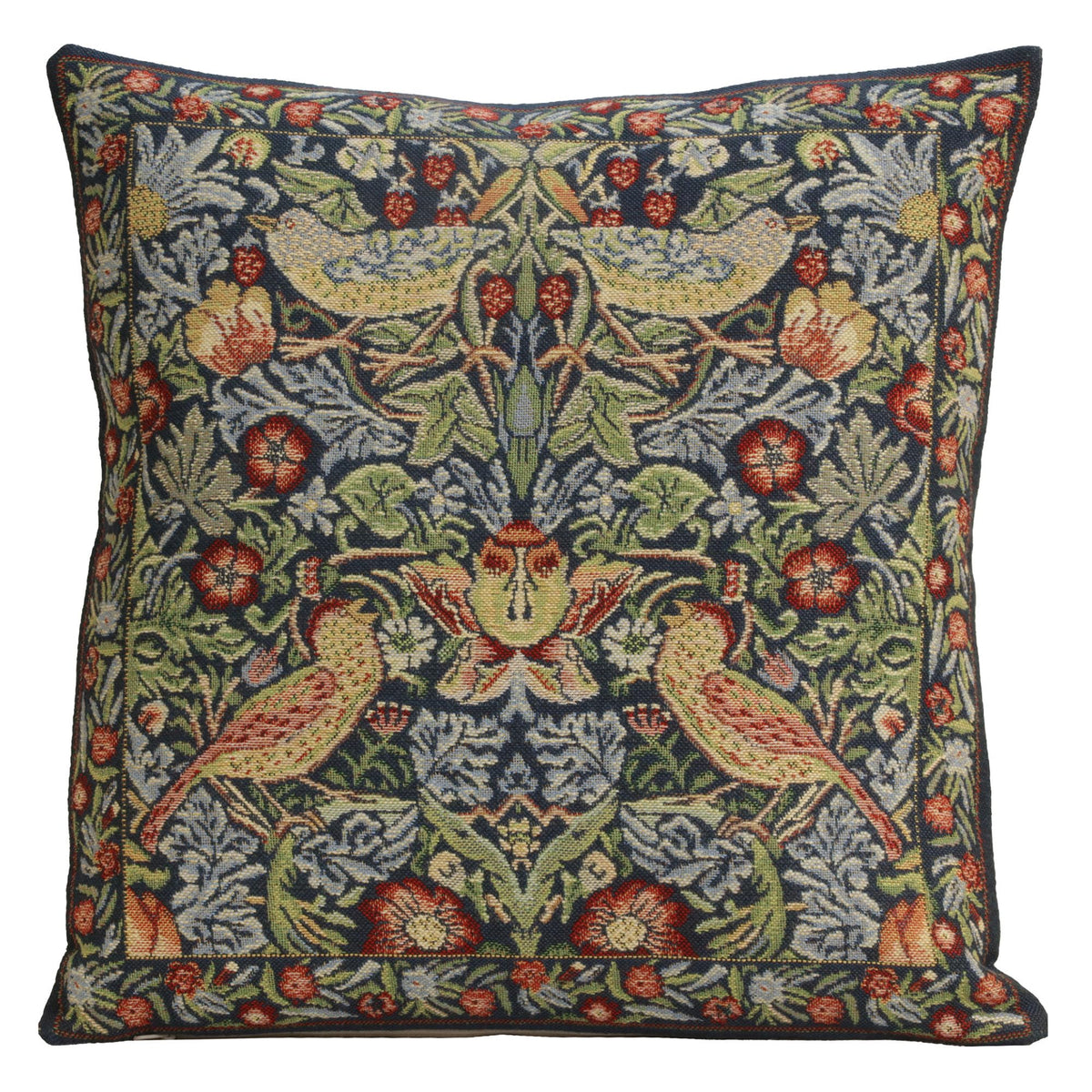 William Morris Peacock & Dragon Tapestry Pillow Cover